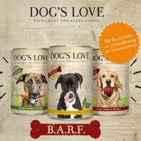 BARF Hundefutter Dog's Love 100% Natur
