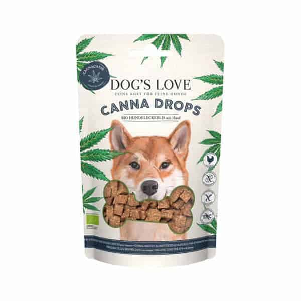 DOGS LOVE Canna BIO Drops Gefluegel 150g 1