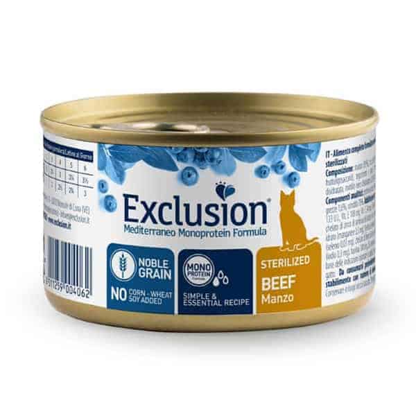 Exclusion Cat Sterilized 85g Nassfutter 1