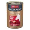 GranCarno SINGLE PROTEIN Hundefutter Rind Pur 400g 1