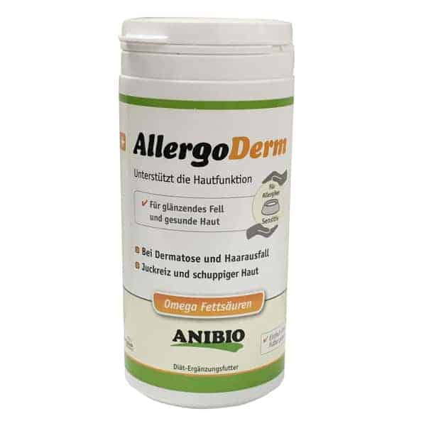 anibio allergoDerm haarausfall dermatose hunde