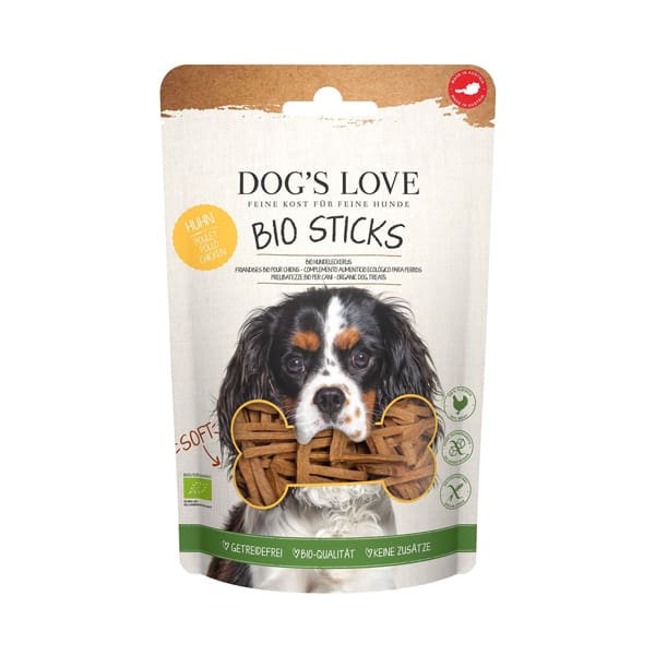 dogs love bio sticks hundesnacks huhn