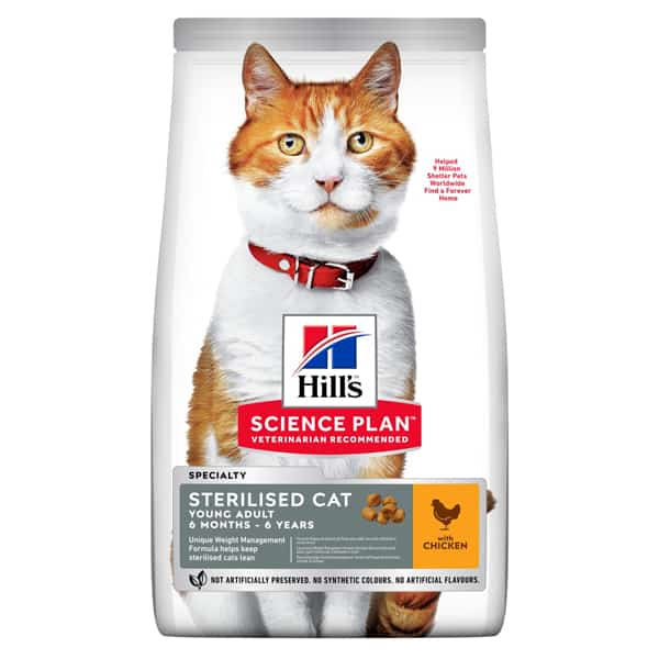 hill s sterilised cat