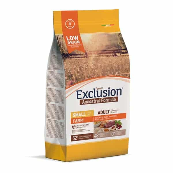 hundefutter exclusion farm adult