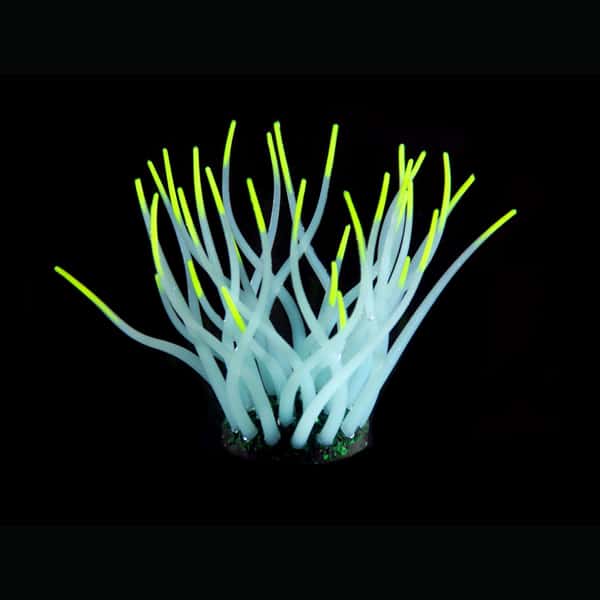 kuenstliche korallen aquarium deko blau