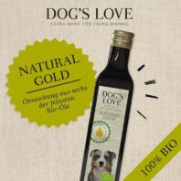 Dogs Love Natural Gold Ölmischung - Bio Ergänzung